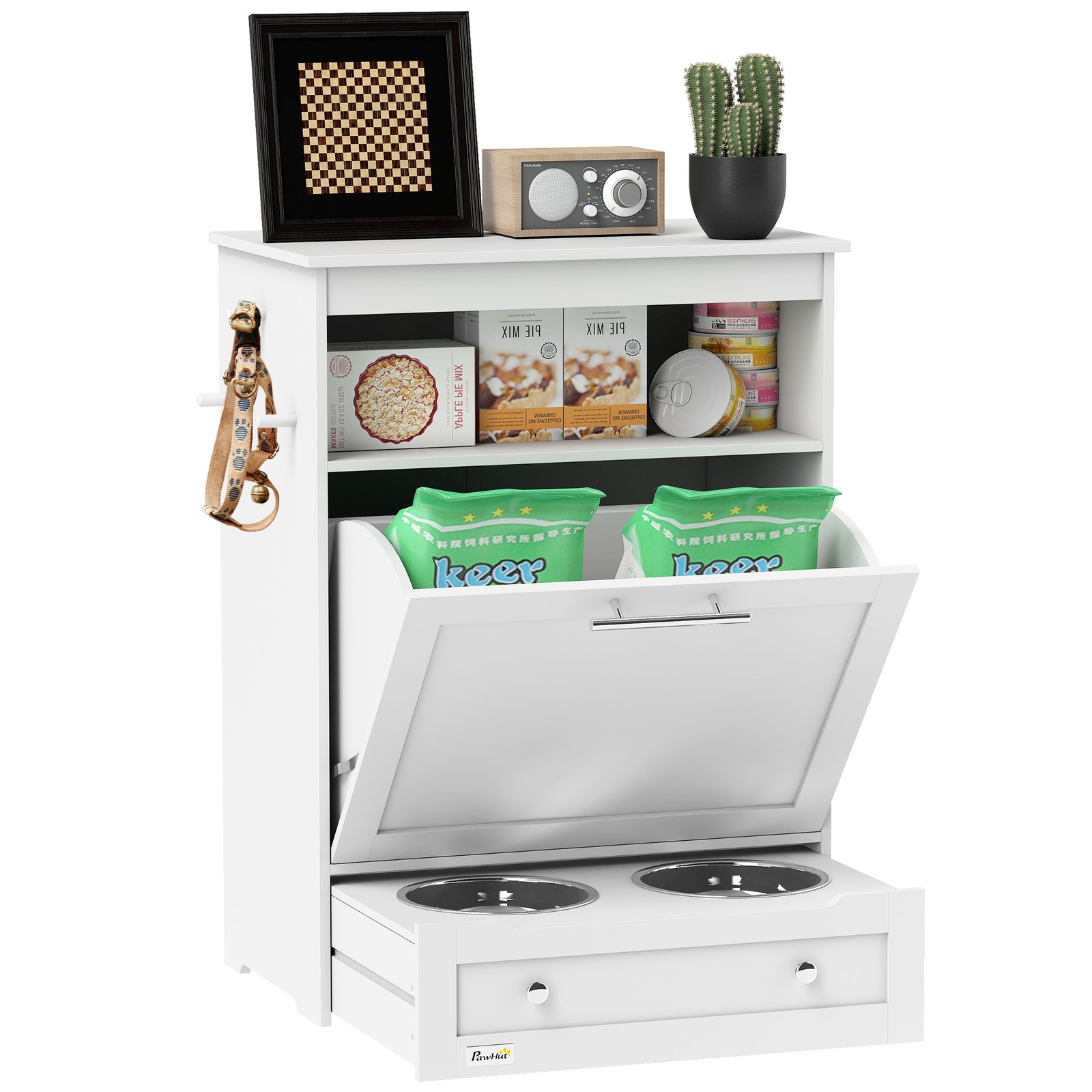Food Storage Pet - Станция для кормления домашних животных, шкаф