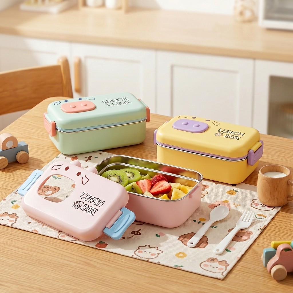 Food Storage Underground - Ланч-бокс из нержавеющей стали 304, герметичный,