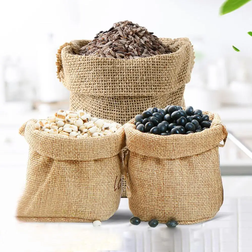 Food Storage Roots - Мешок из натуральной мешковины, джутовые мешки