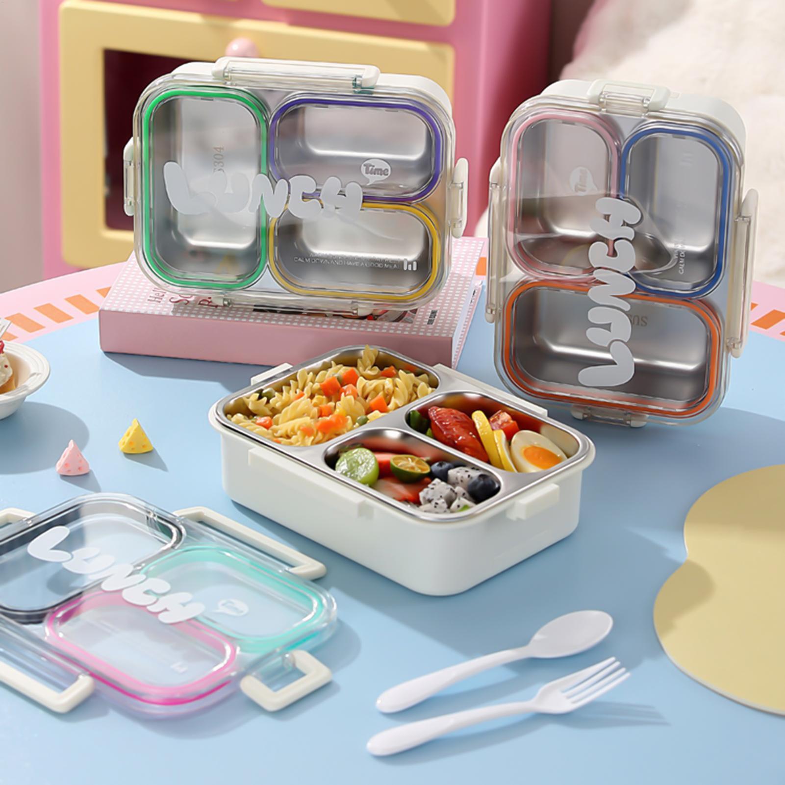 Food Storage Underground - Ланч-бокс из нержавеющей стали с разделителями,