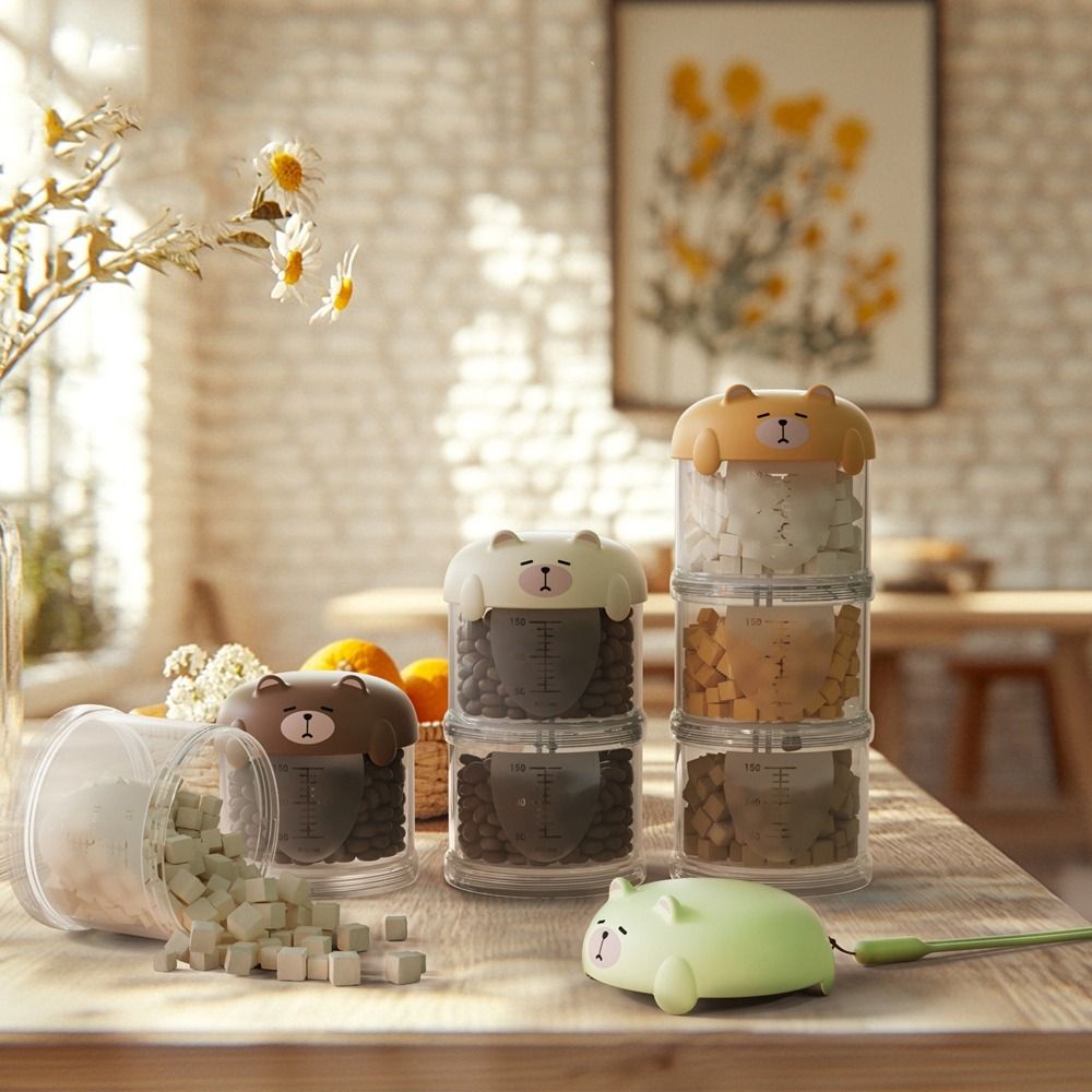 Food Storage Pet - Практичный пластиковый многослойный контейнер для корма