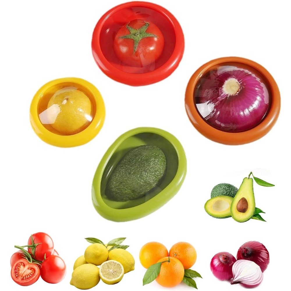 Set Food Storage - Силиконовые контейнеры для хранения фруктов и