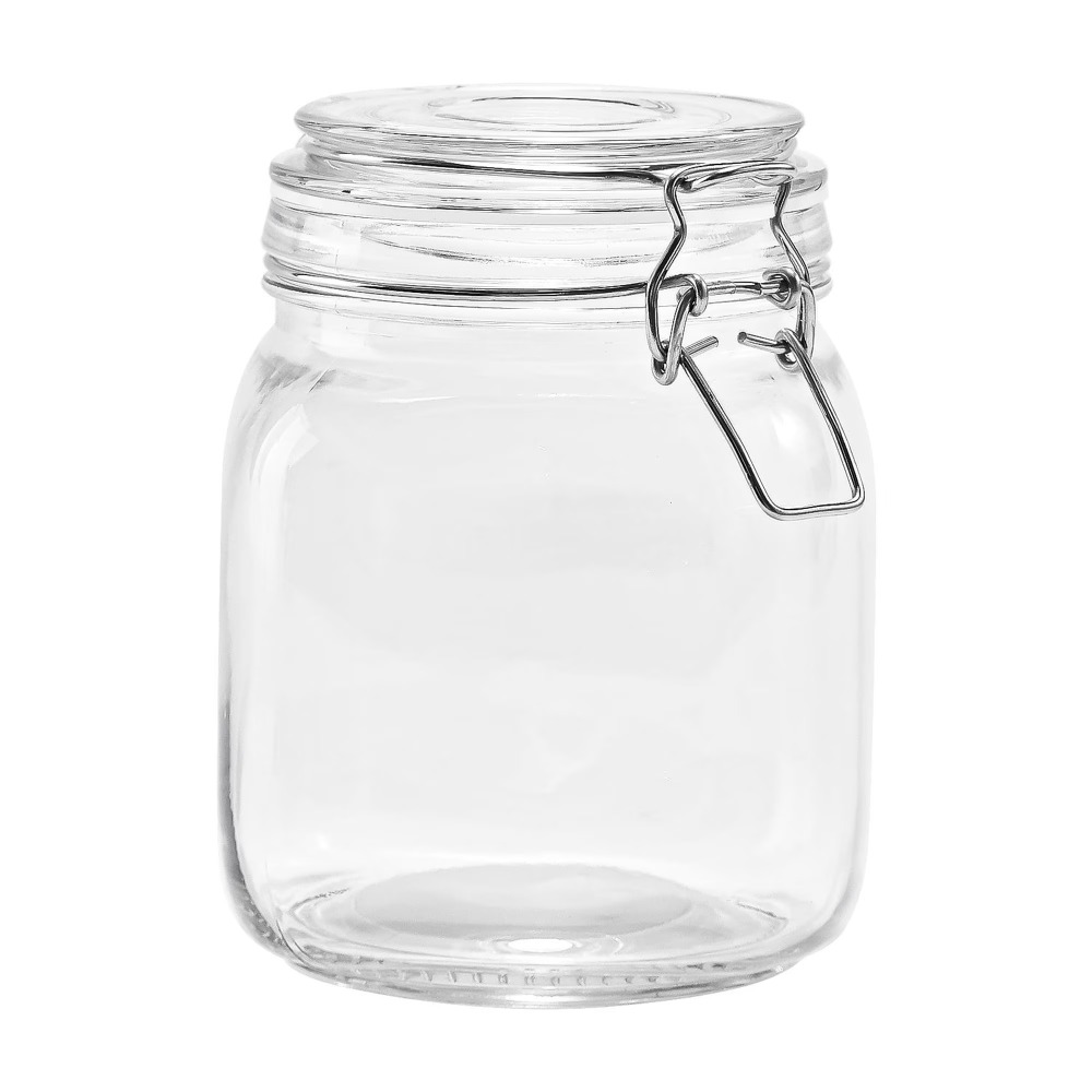 Food Storage Containers Glass - Стеклянная банка для хранения продуктов Mainstays,