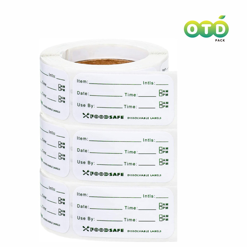 Food Storage For Restaurant - 300 шт. этикетки для хранения продуктов,