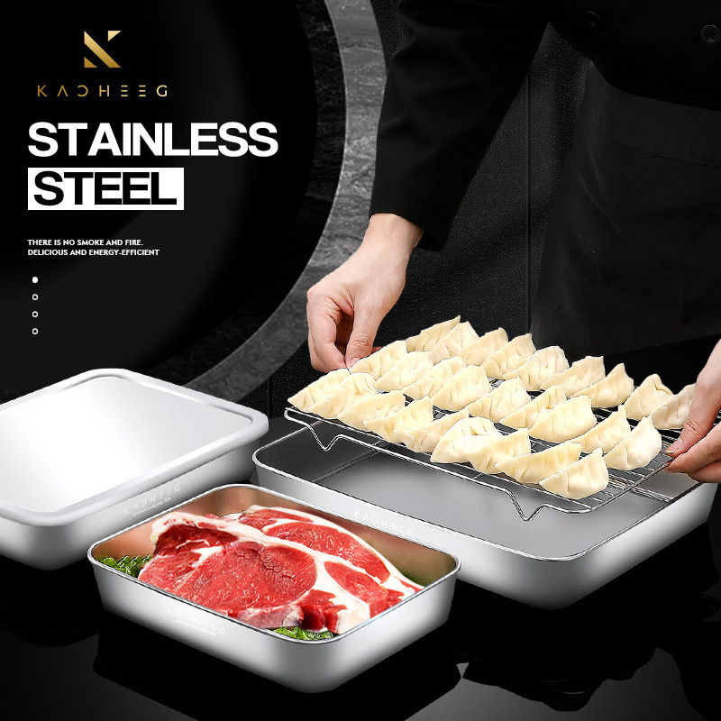 Food Storage Metal Box - Контейнер для хранения продуктов из нержавеющей