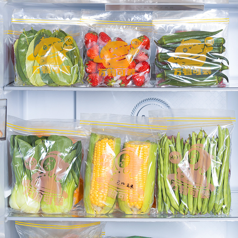 Многоразовый пакет с застежкой – обзор и цена Food Storage Zip Lock Bags