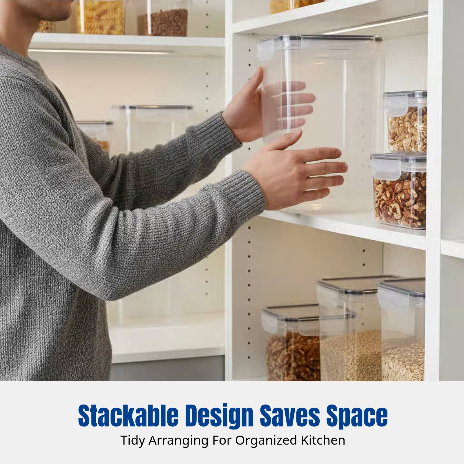 Набор герметичных контейнеров  – обзор и цена Food Storage Stackable Containers