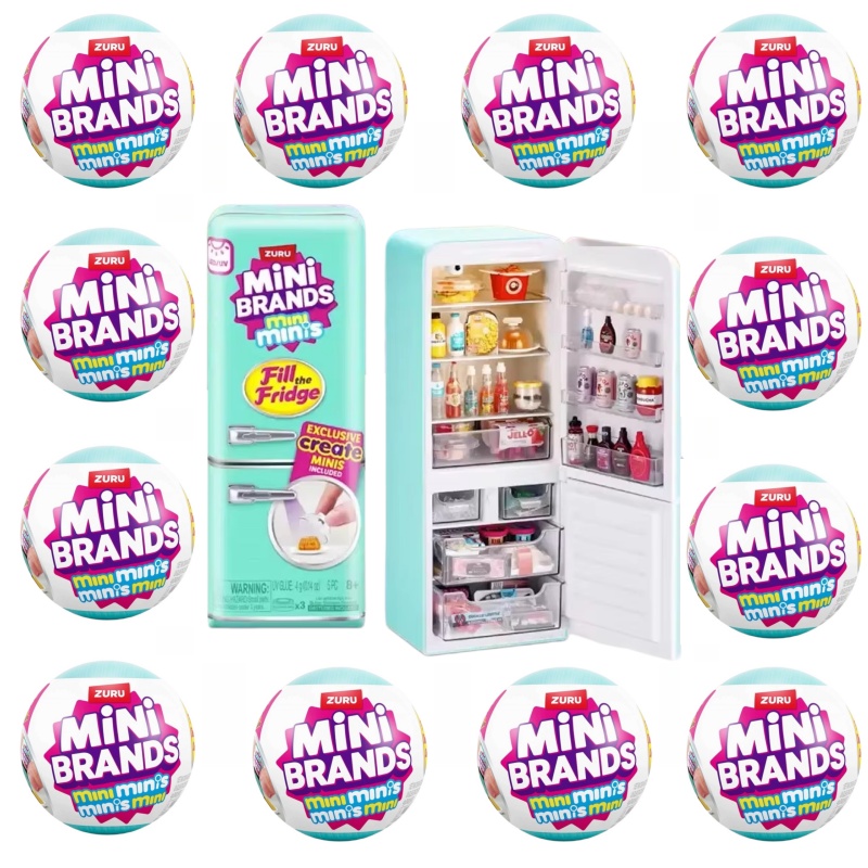Новый набор ZURU Mini Brands:  – обзор и цена Food Storage Kits
