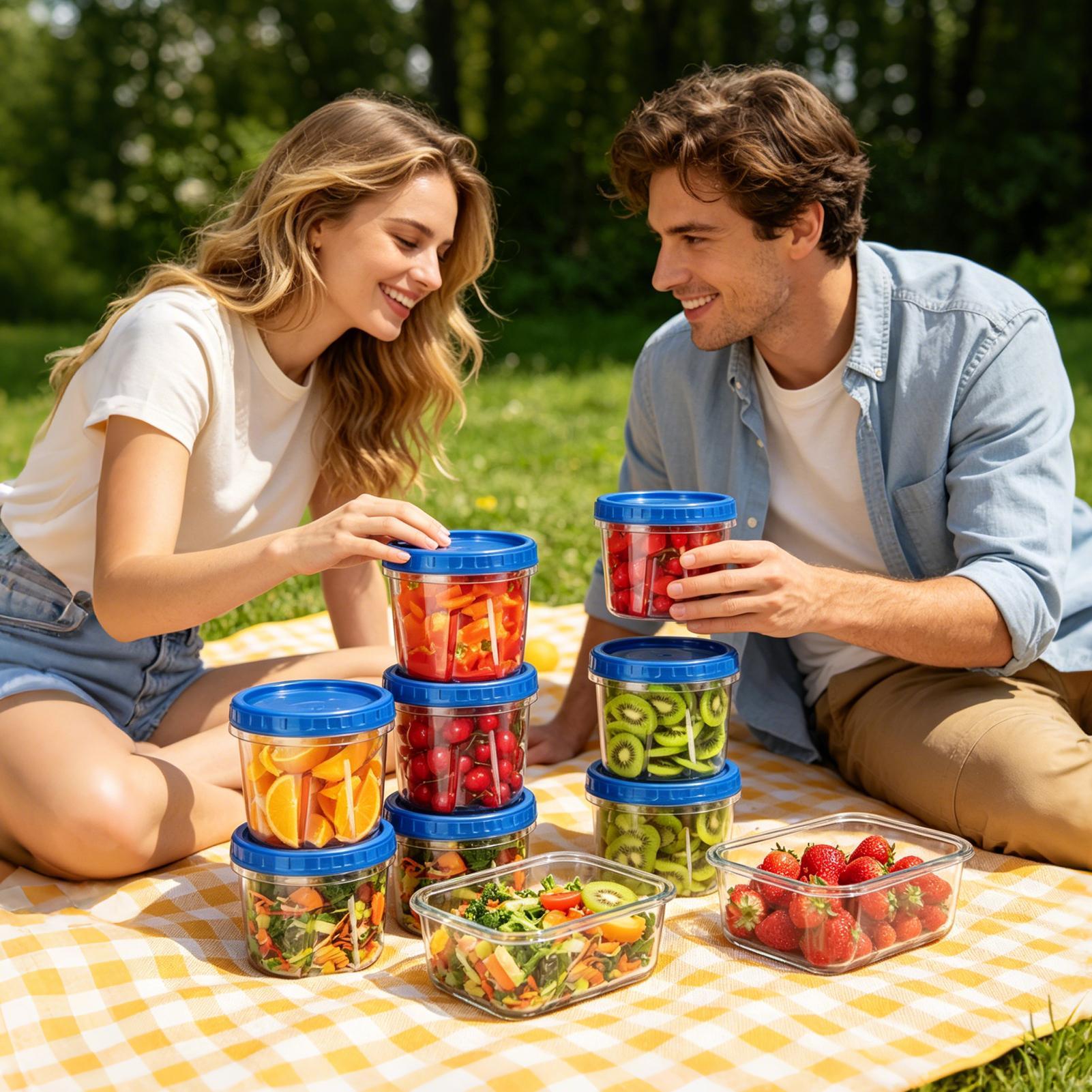Контейнеры для заморозки проду – обзор и цена Food Storage Stackable Containers