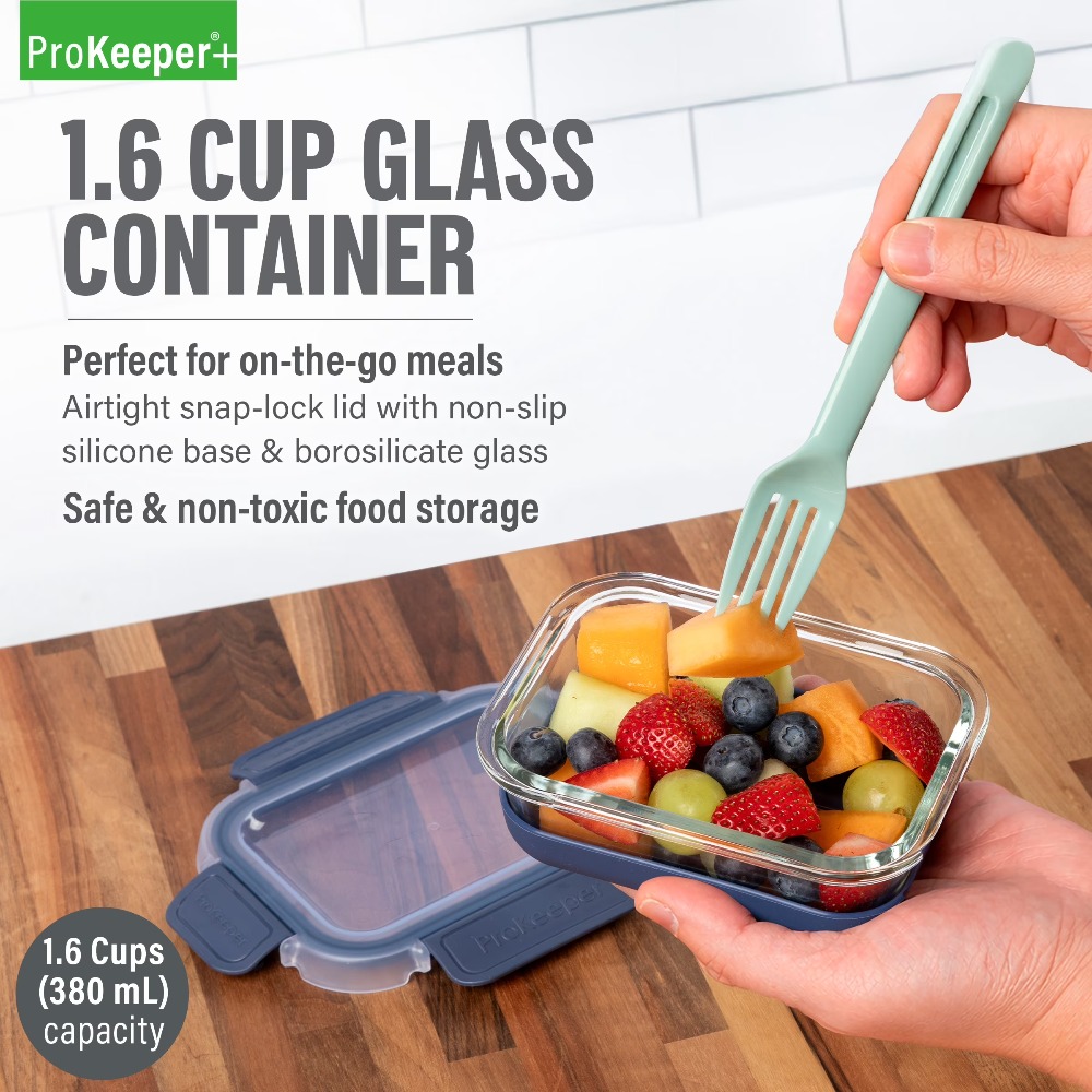 Набор из 2 стеклянных контейне – обзор и цена Food Storage Stackable Containers