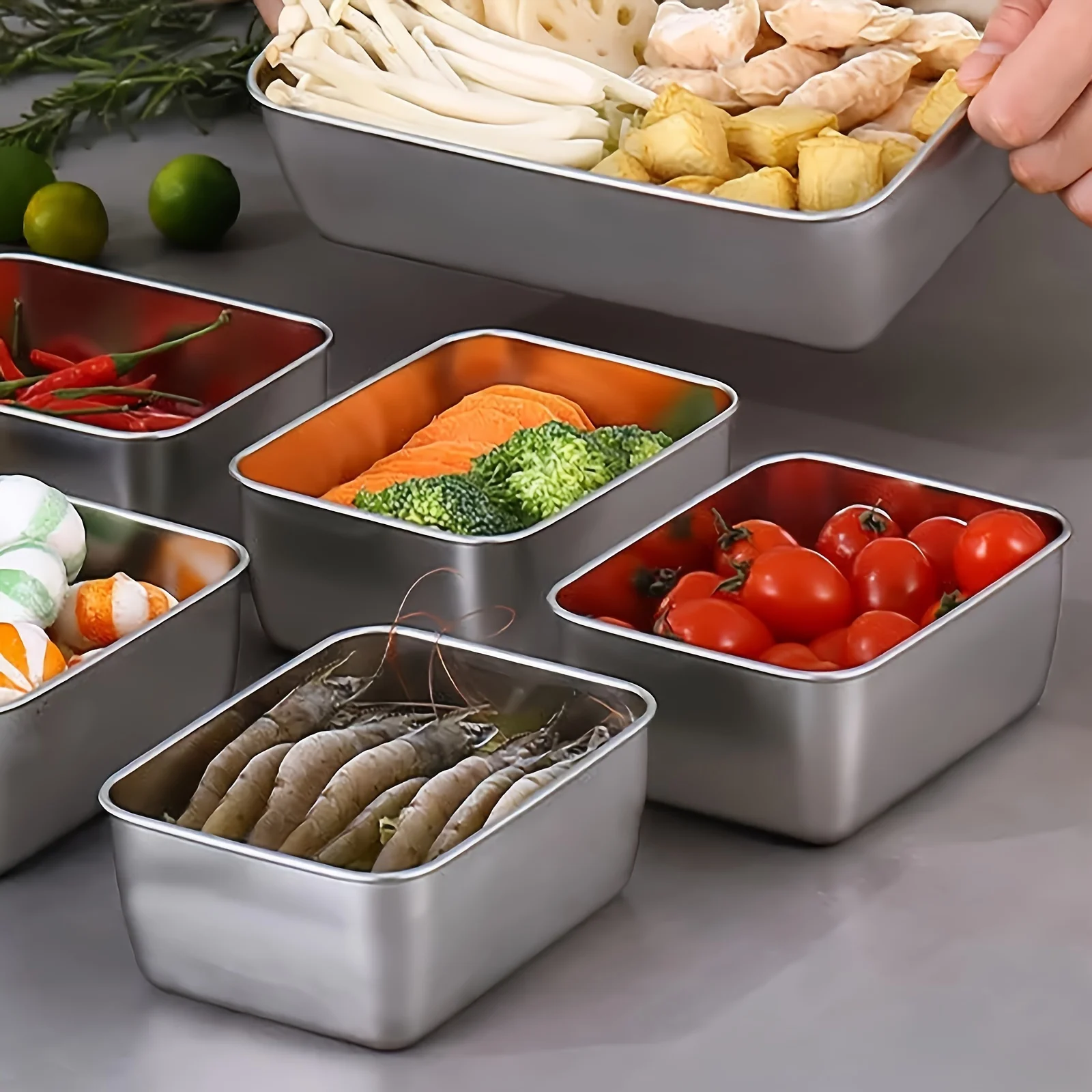 Набор контейнеров для хранения – обзор и цена Food Storage Stackable Containers