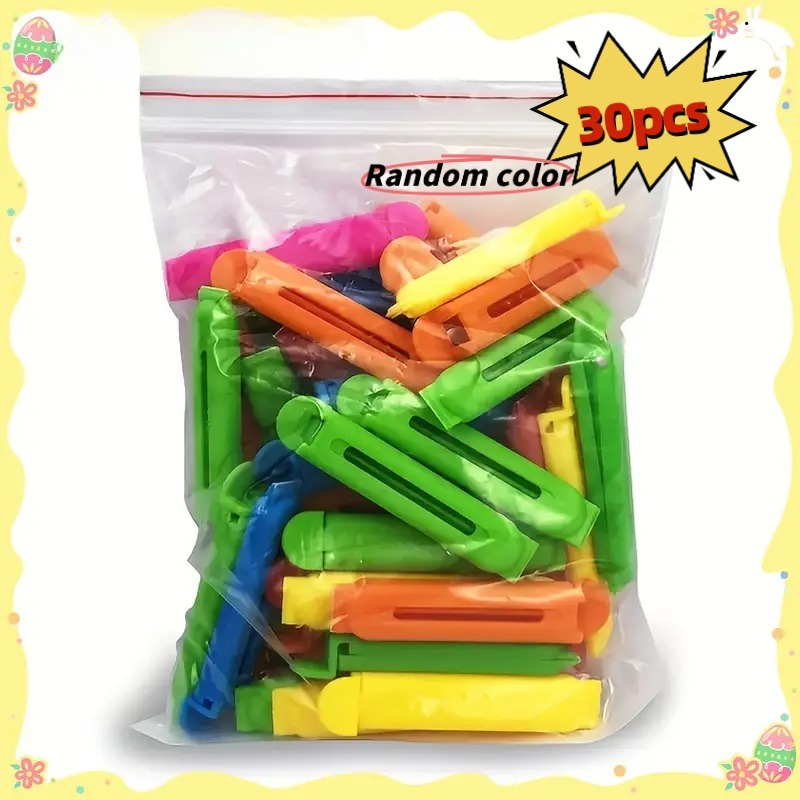 30 разноцветных зажимов для ге – обзор и цена Food Storage Zip Lock Bags