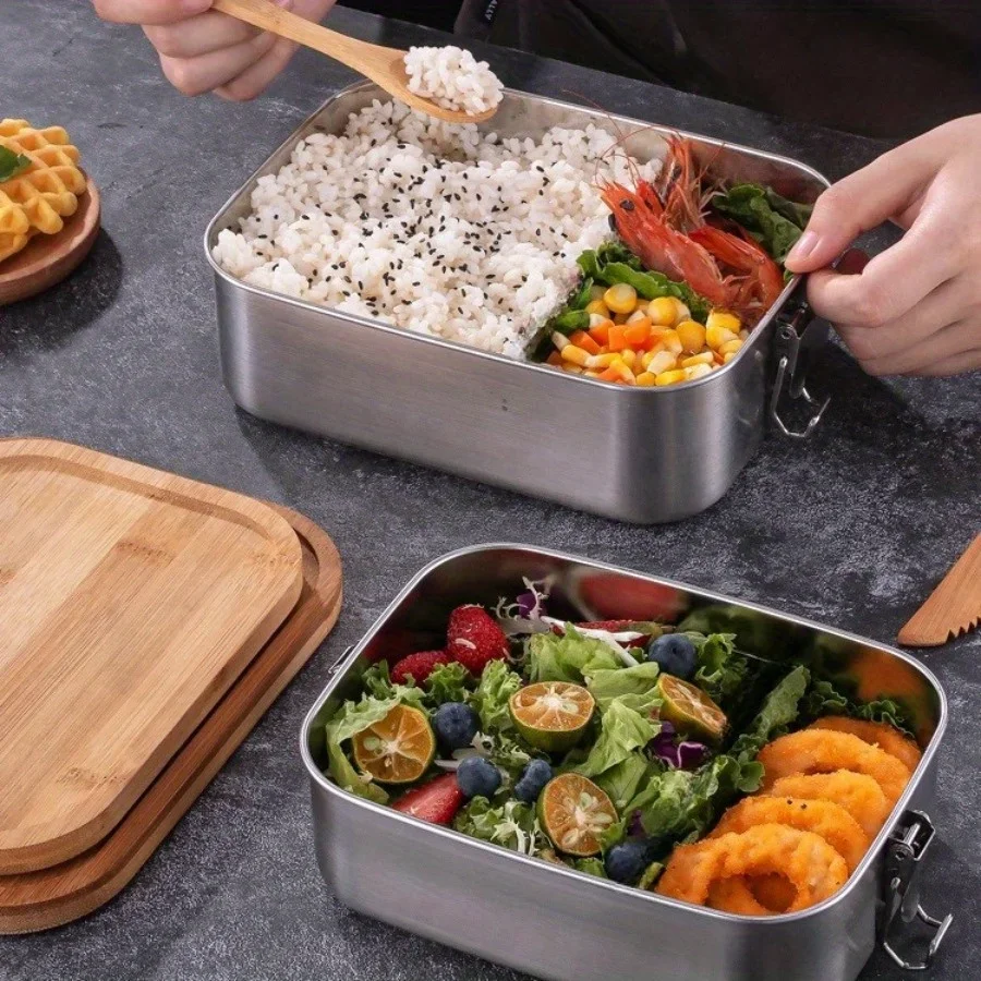 Новый ланч-бокс из нержавеющей – обзор и цена Food Storage With Colander