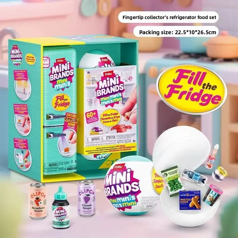Набор миниатюрных игрушек Mini – обзор и цена Food Storage Kits