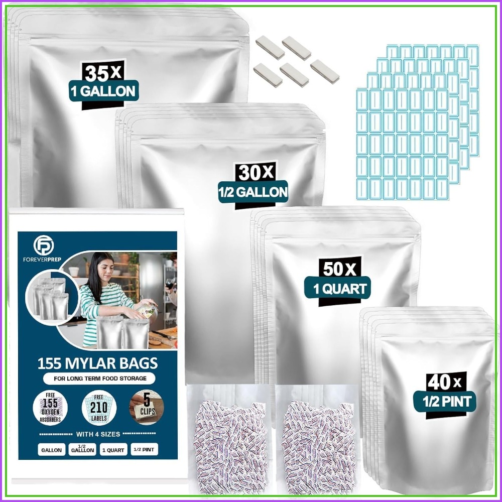 155 майларовых пакетов с 155 п – обзор и цена Food Storage For Long Term