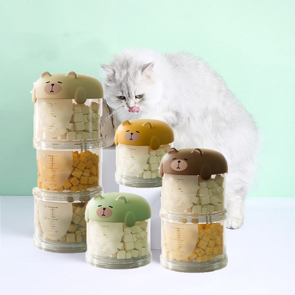 Практичный пластиковый многосл – обзор и цена Food Storage Pet