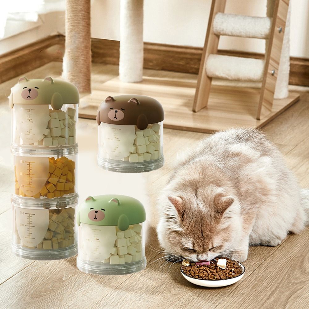 Практичный пластиковый многосл – обзор и цена Food Storage Pet