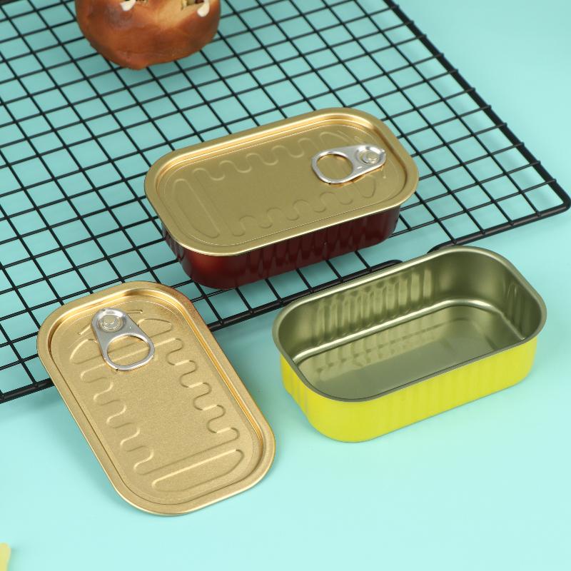Набор из 2 прямоугольных мини- – обзор и цена Food Storage Metal Box