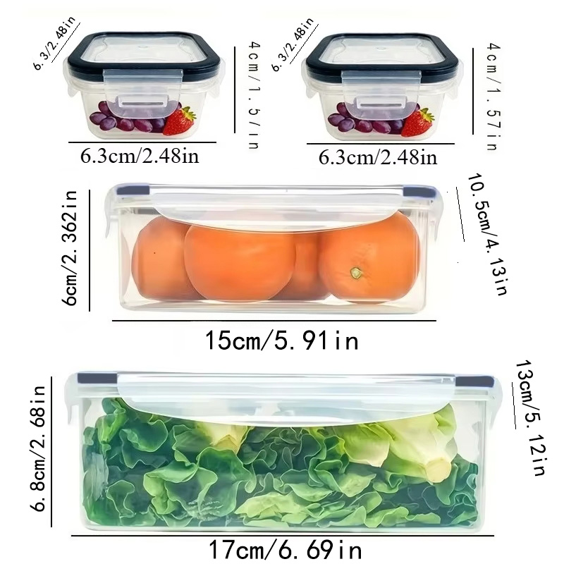 Набор из 8 предметов: 4 контей – обзор и цена Food Storage Kits