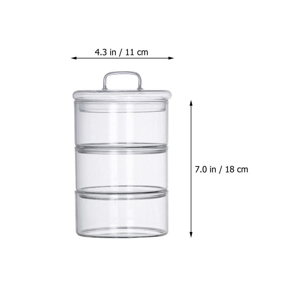 Набор из 1 прозрачной стеклянн – обзор и цена Food Storage Stackable Containers