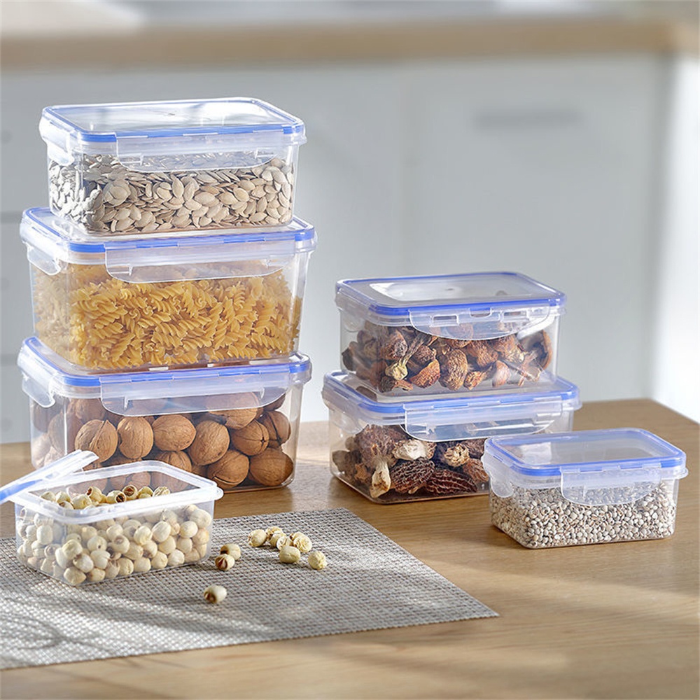 Набор из 1/4 прозрачных контей – обзор и цена Food Storage Stackable Containers