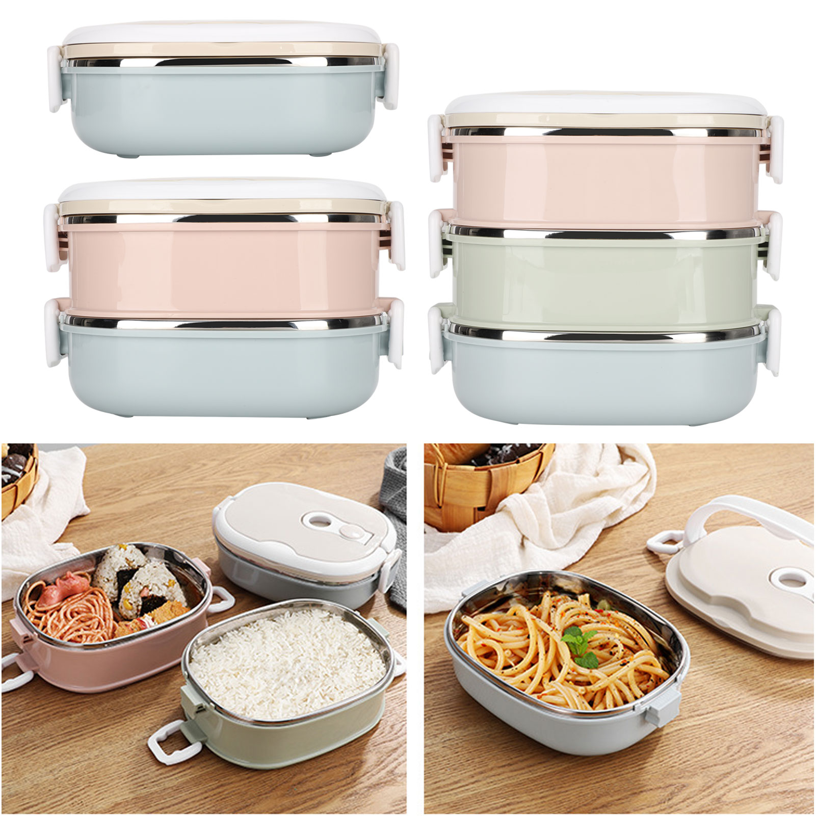 Ланч-бокс, ланч-бокс, портатив – обзор и цена Food Storage Utensils