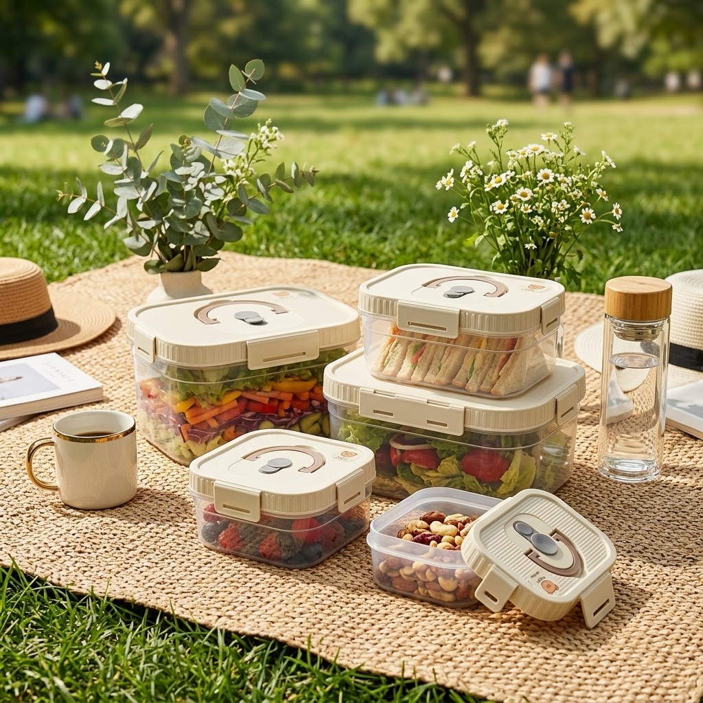 Складной контейнер для хранени – обзор и цена Food Storage Stackable Containers