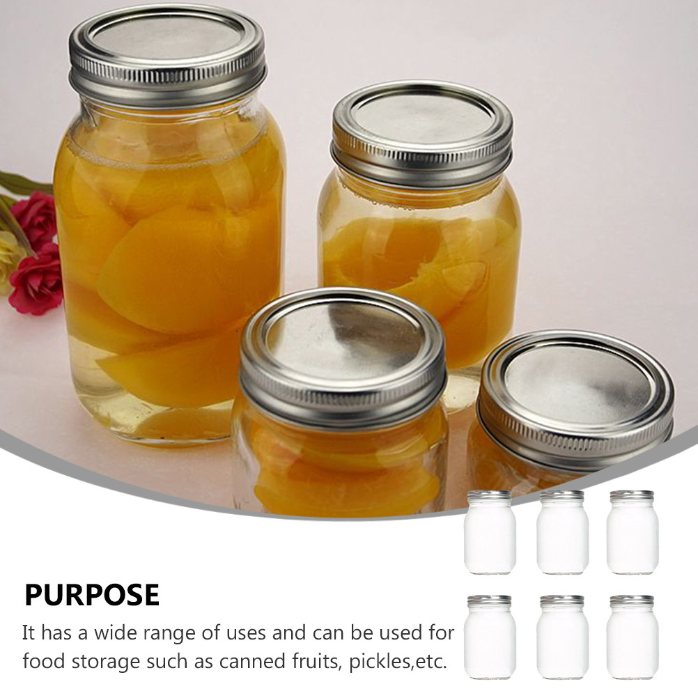 Набор из 6 прозрачных круглых  – обзор и цена Food Storage With Glass Lids