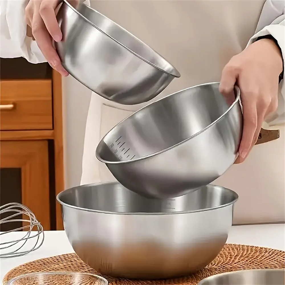 Набор из 3-х мисок из нержавею – обзор и цена Set Food Storage