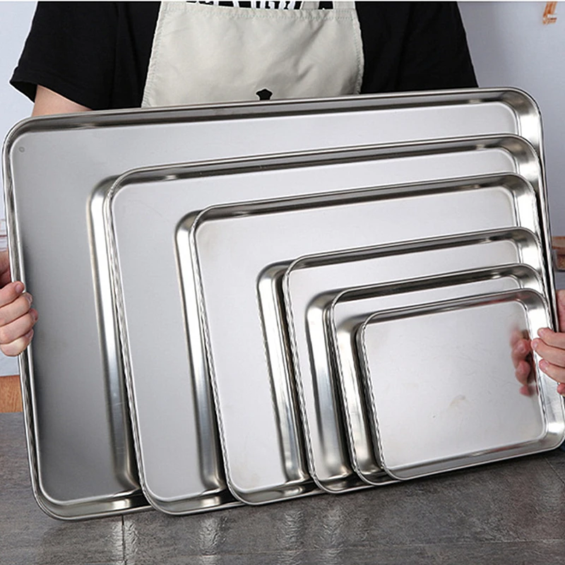 Прямоугольные подносы из нержа – обзор и цена Food Storage For Restaurant
