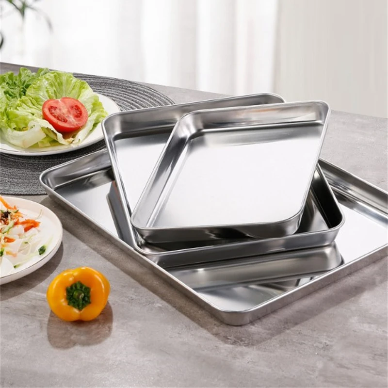 Прямоугольные подносы из нержа – обзор и цена Food Storage For Restaurant