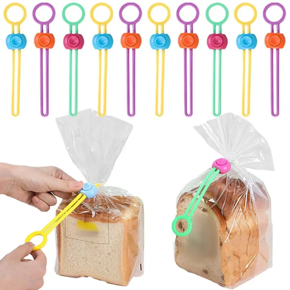 10 шт., силиконовый уплотнител – обзор и цена Food Storage Zip Lock Bags
