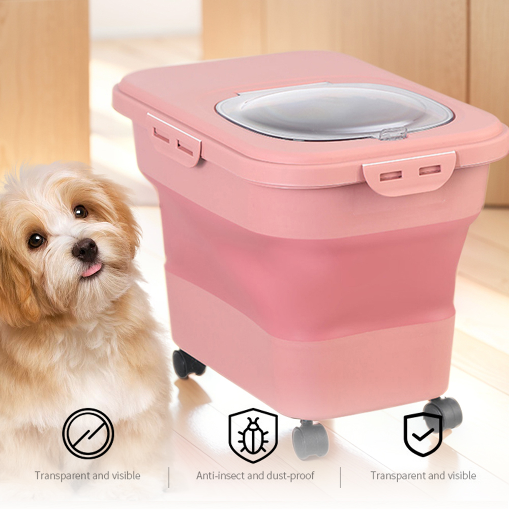 Складная коробка для сухого ко – обзор и цена Food Storage Pet