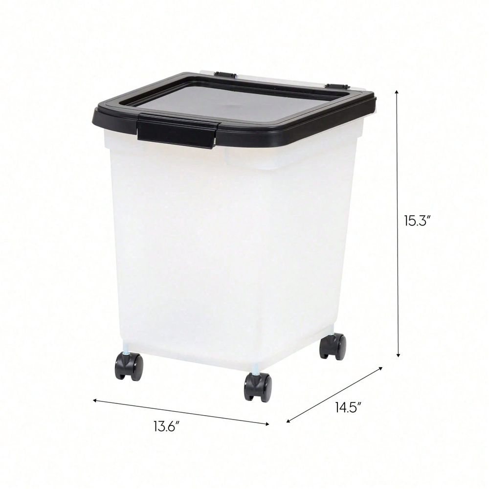 Прозрачное пластиковое ведро д – обзор и цена Food Storage Pet
